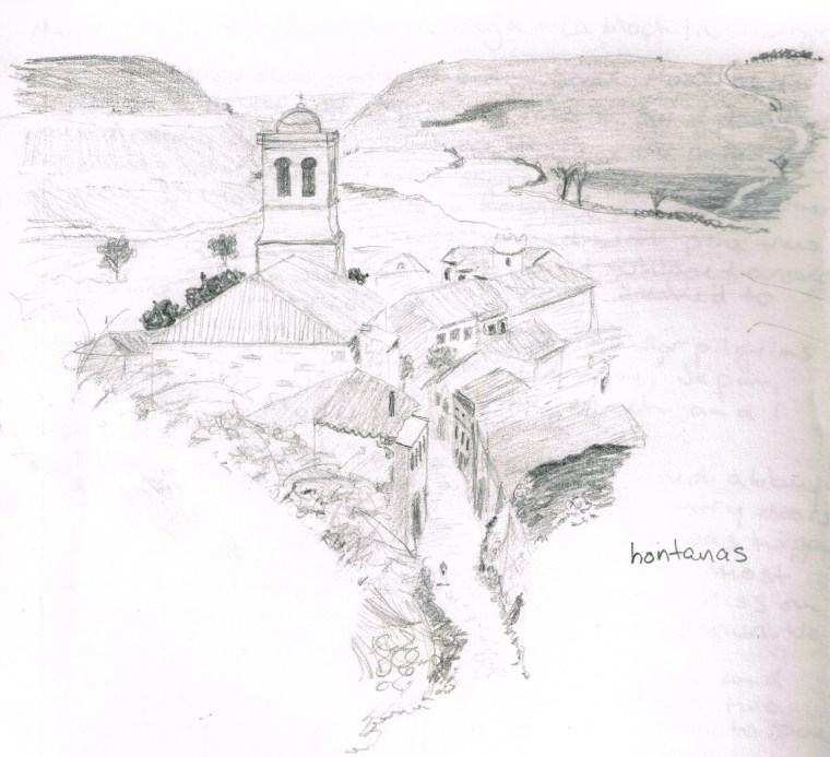 Hontanas, Spain on the Camino de Santiago  (c) 2013 Jennifer Hofmann