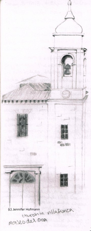 Church in Villafranca Montes de Oca -- Jennifer Hofmann