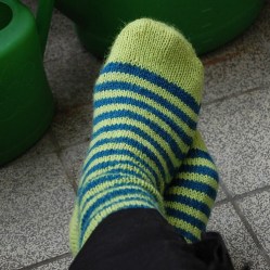 stripey socks